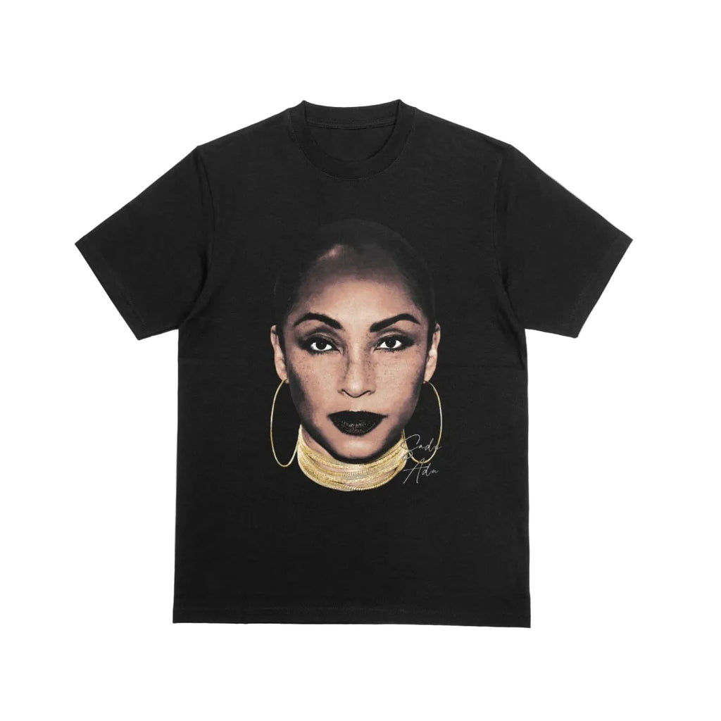 SADE FACE GRAPHIC SHORT SLEEVE T-SHIRT