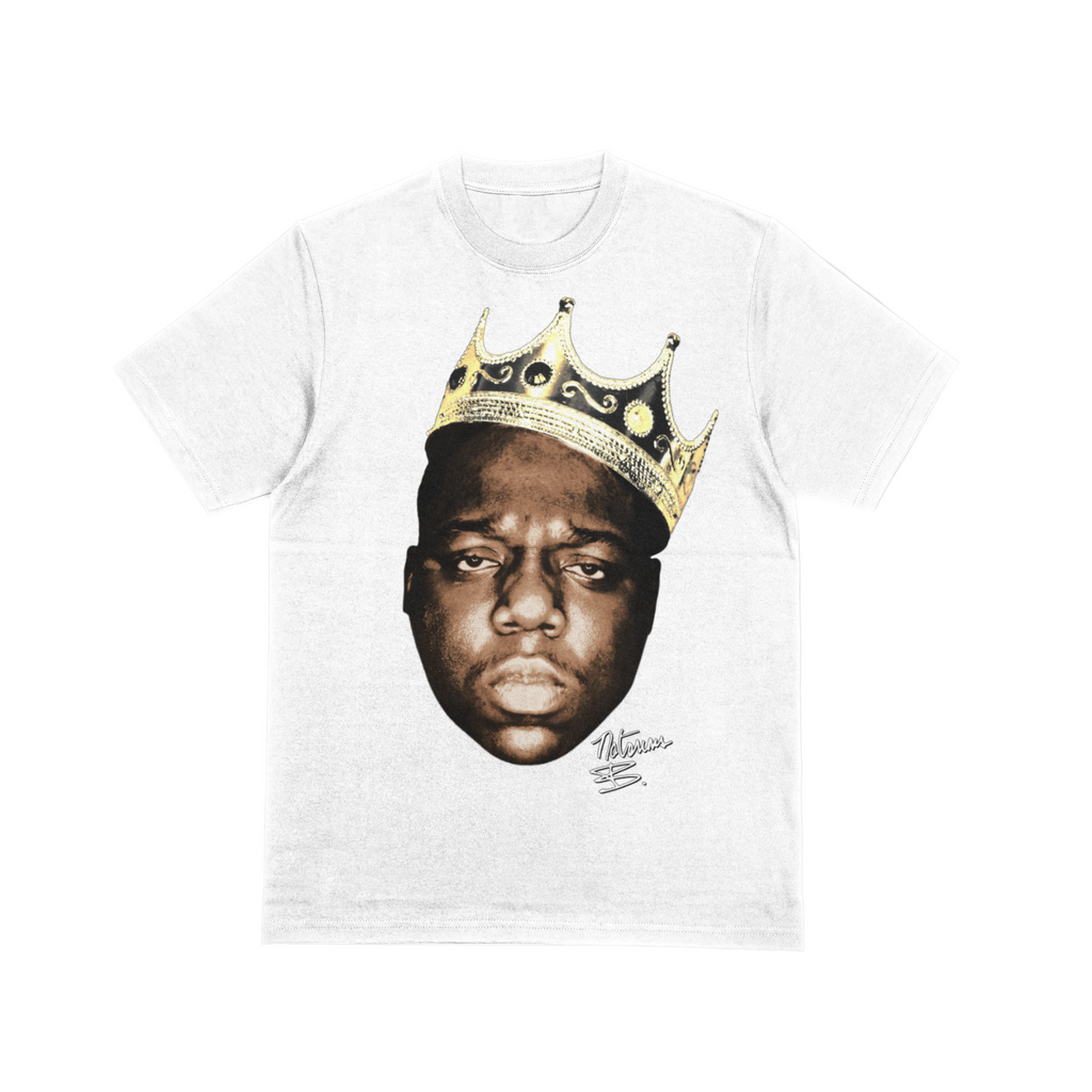 BIGGIE SMALLS FACE SHORT SLEEVE T-SHIRT