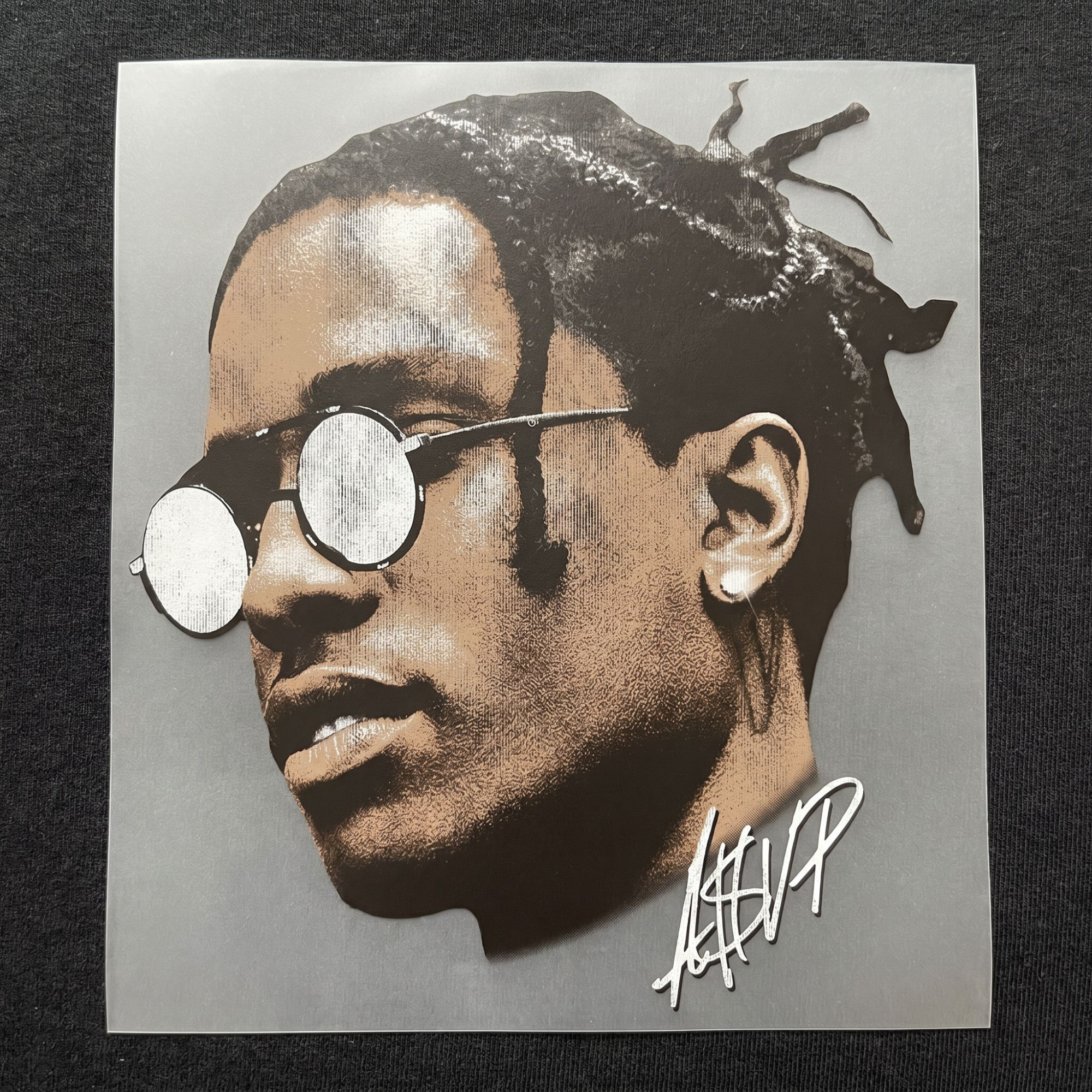 ASAP ROCKY FACE DTF TRANSFER