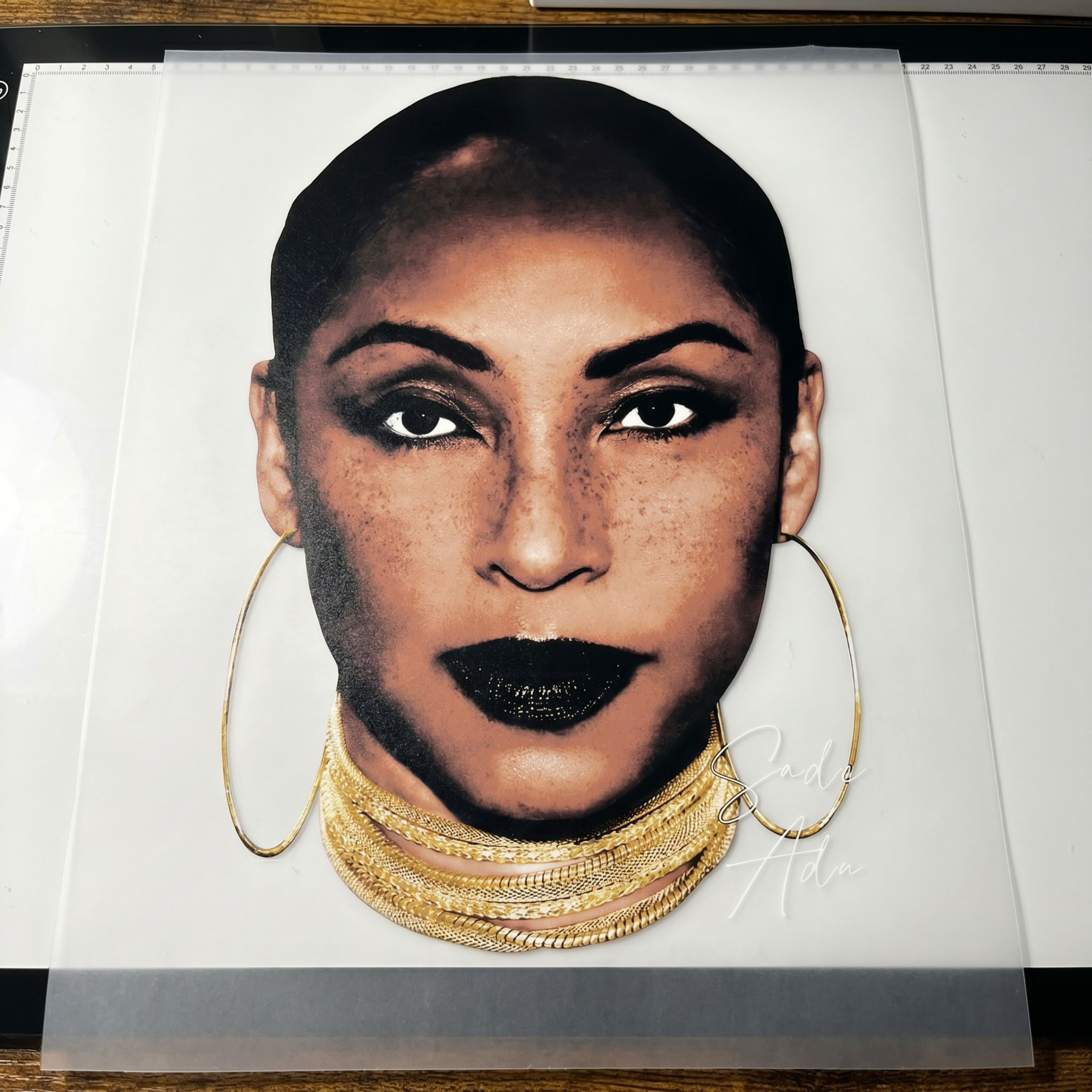 SADE FACE DTF TRANSFER
