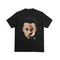STEPH CURRY FACE GRAPHIC SHORT SLEEVE T-SHIRT