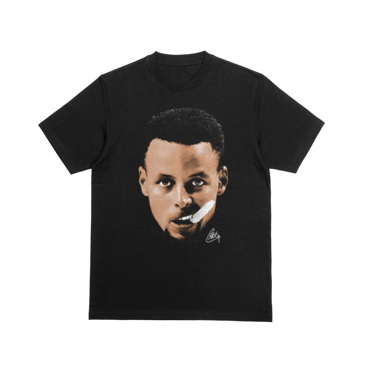 STEPH CURRY FACE GRAPHIC SHORT SLEEVE T-SHIRT