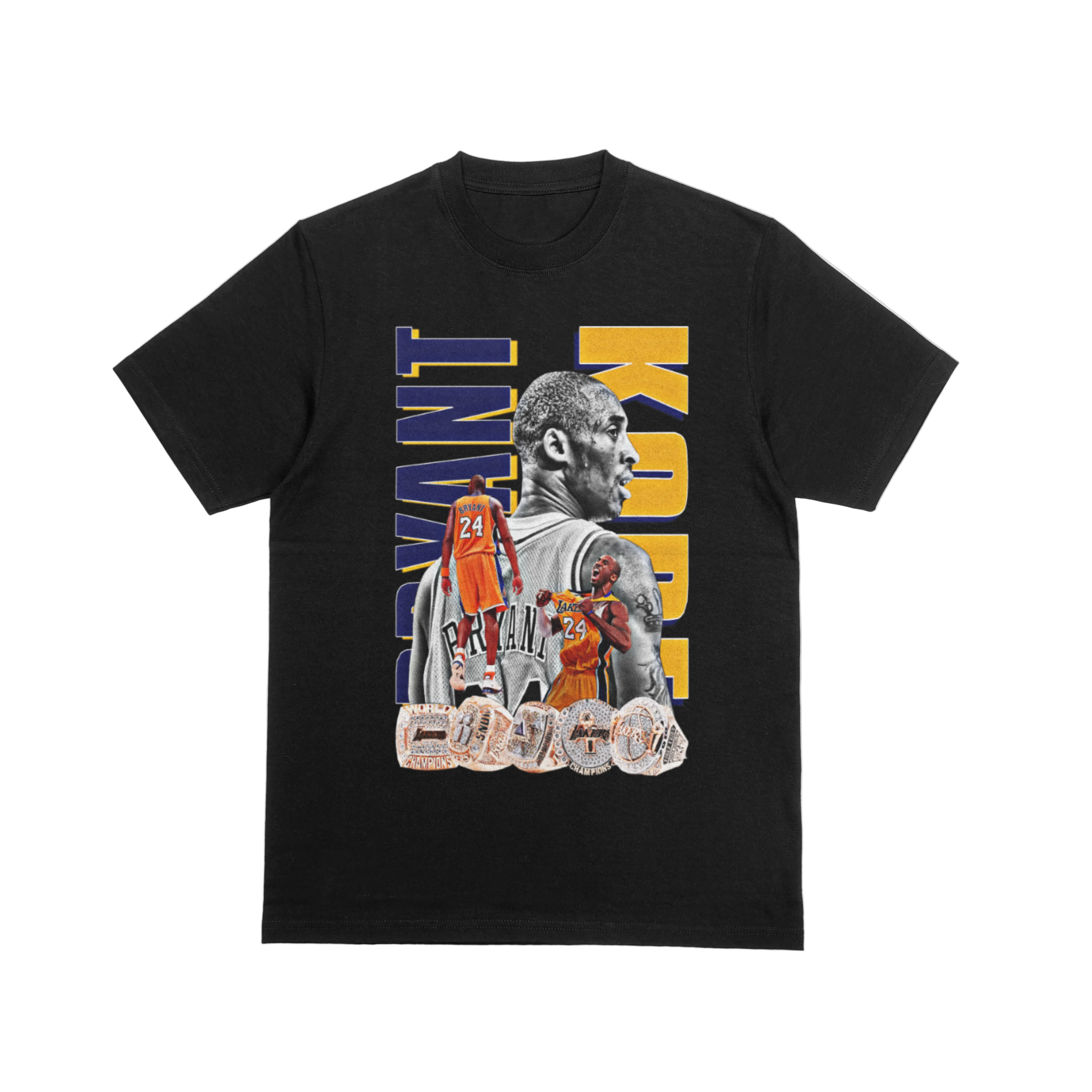 KOBE CHAMP RINGS SHORT SLEEVE T-SHIRT