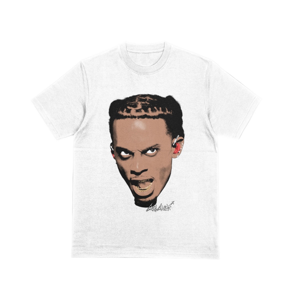 PLAYBOI CARTI FACE SHORT SLEEVE T-SHIRT