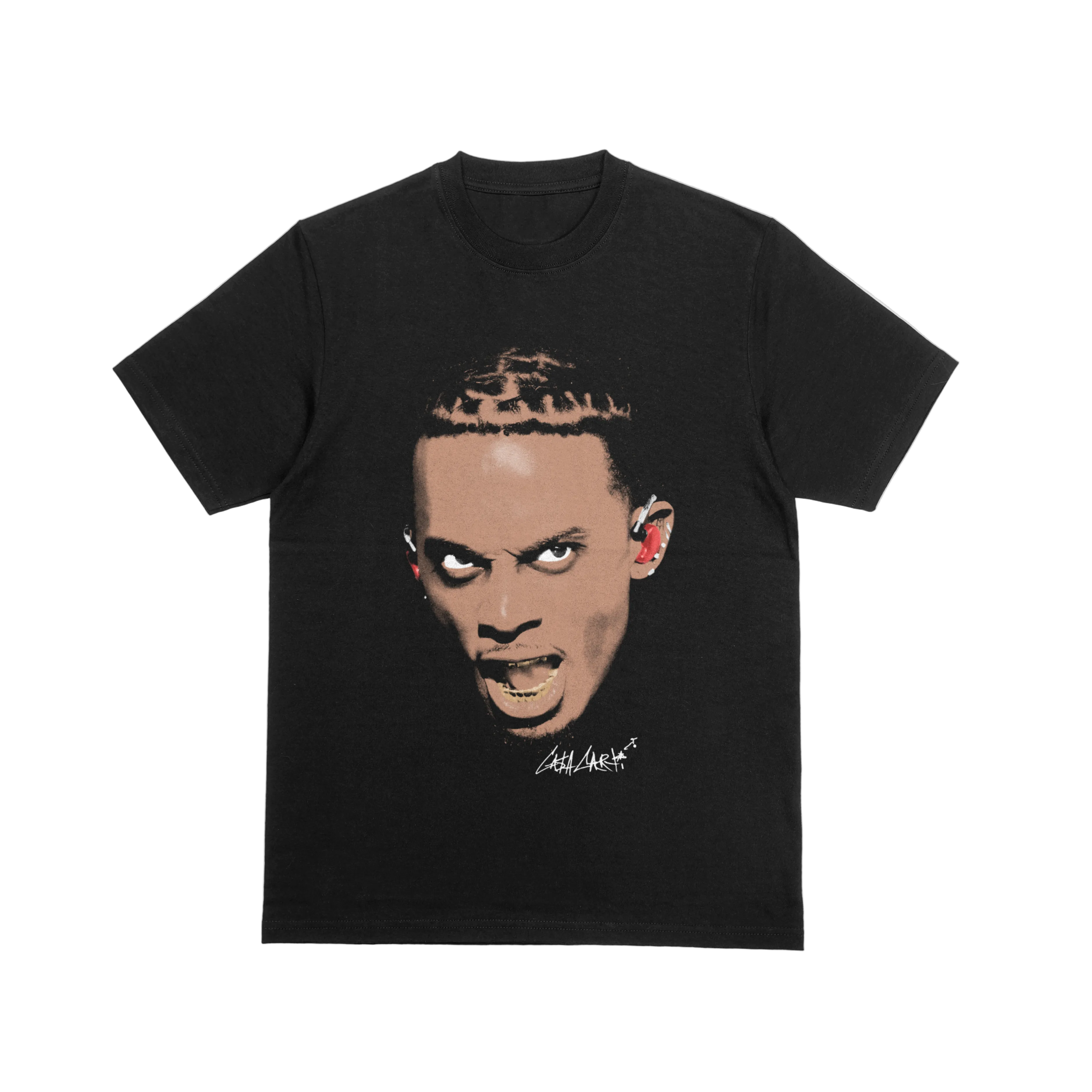 PLAYBOI CARTI FACE SHORT SLEEVE T-SHIRT